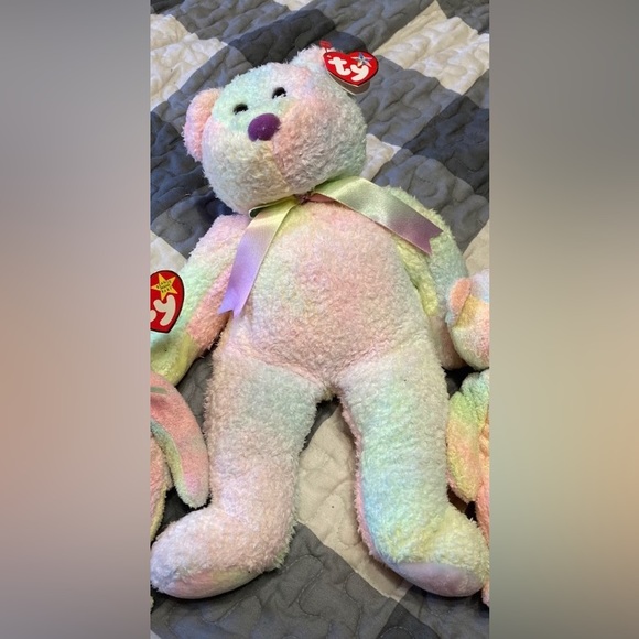 Bundle of 3 TY “GROOVY” Beanies: Buddy and Two Babies - Picture 5 of 12